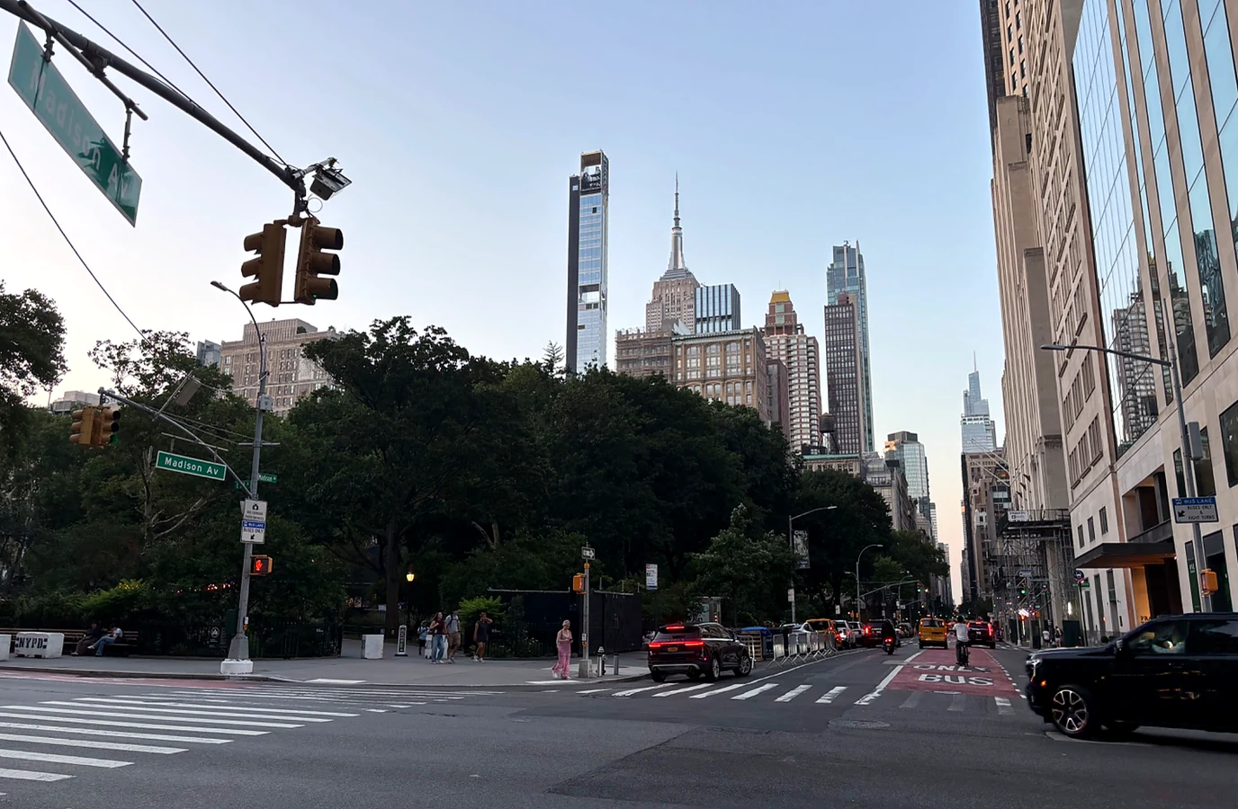 Midtown Manhattan near VIRGO Podcast Studio
